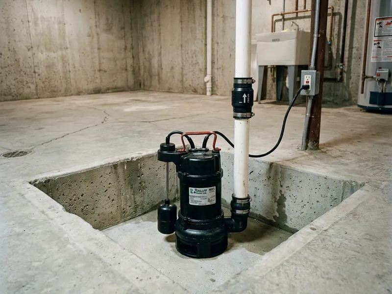 Sump Pump Installation Plumber in Mendon, IL
